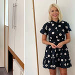 Holly Willoughby is wearing a dress from Omnes