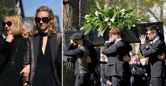 Tom Parker's funeral took place today