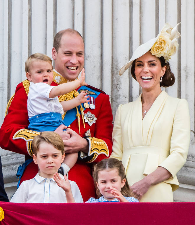 Prince William and Kate Middleton admitted their children often make gifts for the Queen for her birthday