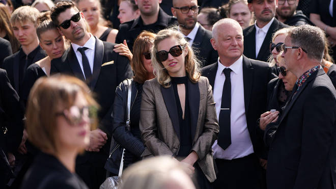 Kelsey Parker read a eulogy at her husband's funeral