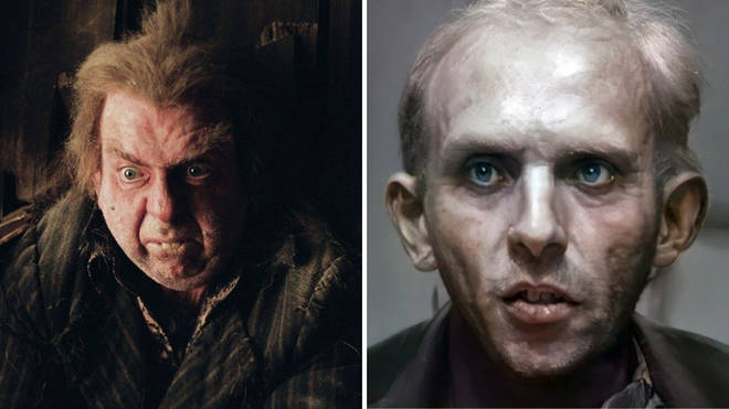 Timothy Spall played Peter Pettigrew (also known as Wormtail) in the film series