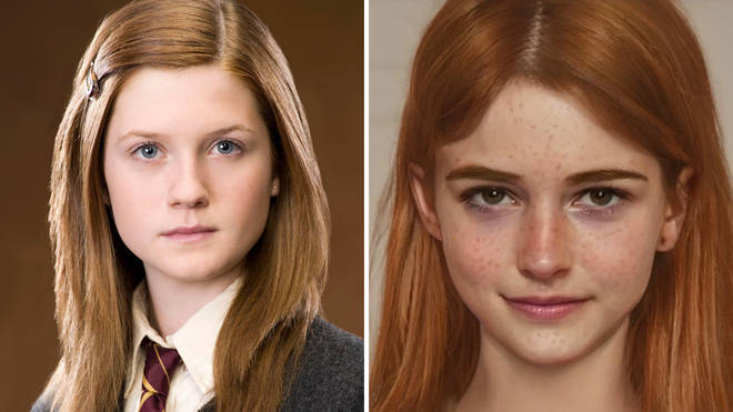 Bonnie Wright was cast as Ginny Weasley in the Harry Potter film series