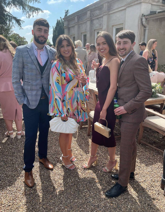 Gogglebox's Sophie and Pete attended a wedding over the weekend