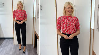 Holly Willoughby is wearing a top from Albaray