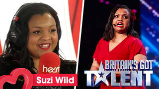 Suzi Wild appeared on Heart Breakfast today