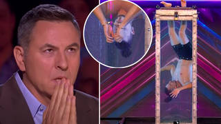 Escapologist Andrew Basso left the Britain's Got Talent judges panicked