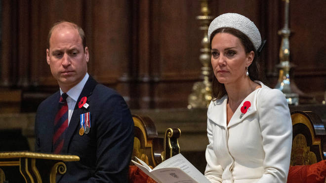 Prince William and Kate Middleton attended the Anzac Day commemoration in London