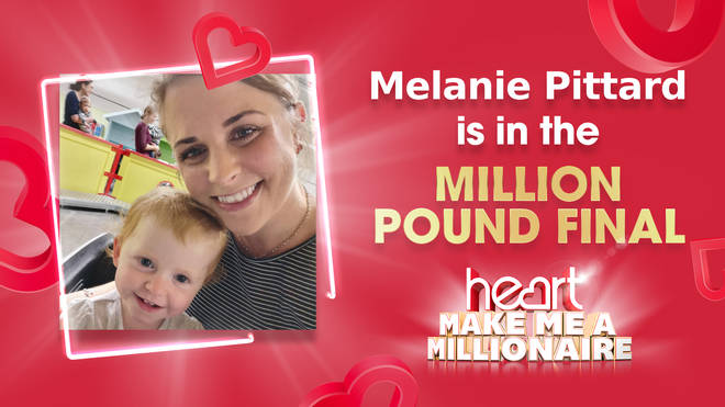 If she wins the £1,000,000, Melanie Pittard wants to take her children to Disney World!