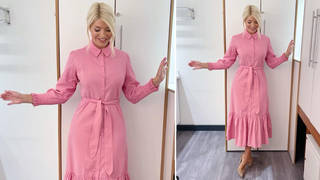 Holly Willoughby is wearing a dress from Beulah London