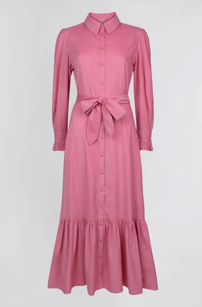 Pink Corduroy dress by Beulah