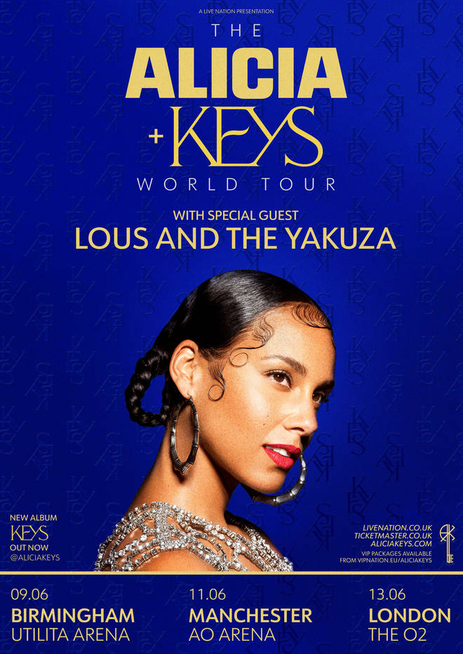 Alicia Keys is back with a brand new tour