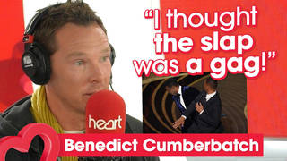 Benedict Cumberbatch has opened up about that Will Smith moment