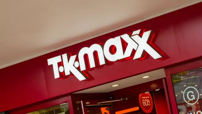TK Maxx use a secret code to track where items have been sourced from
