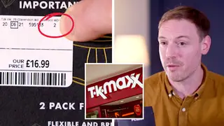 TK Maxx former employee reveals why you should look out for '2' marking on price tags