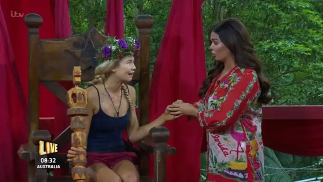 Scarlett was there to crown Toff as Queen of the Jungle last year