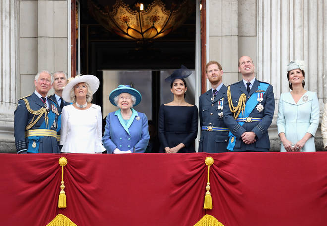 Prince Harry and Meghan Markle will not join the rest of the Royal Family on the balcony of Buckingham Palace for Trooping the Colour