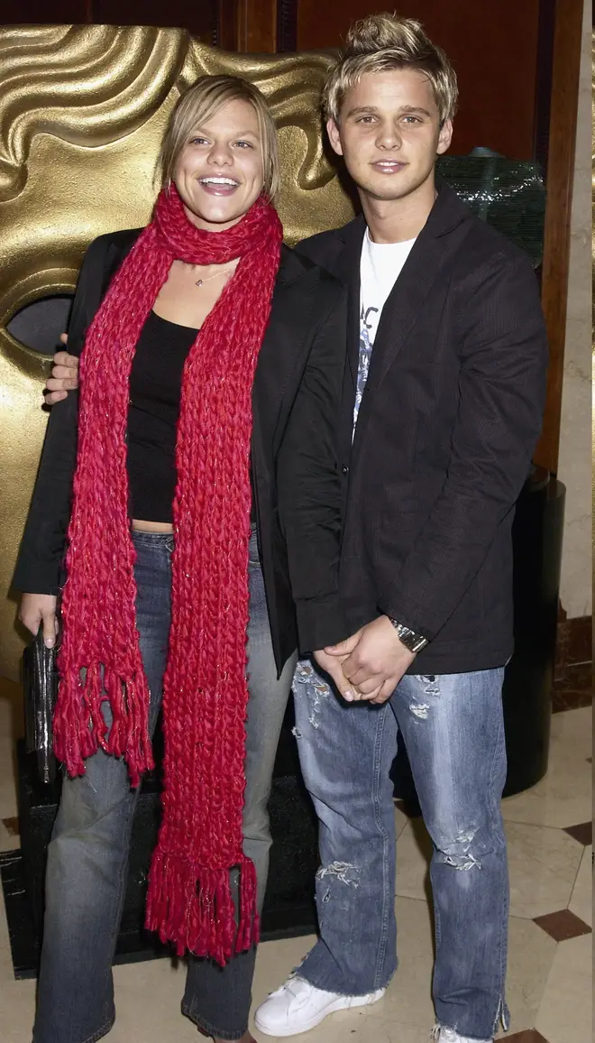 Jade Goody and Jeff Brazier in 2002