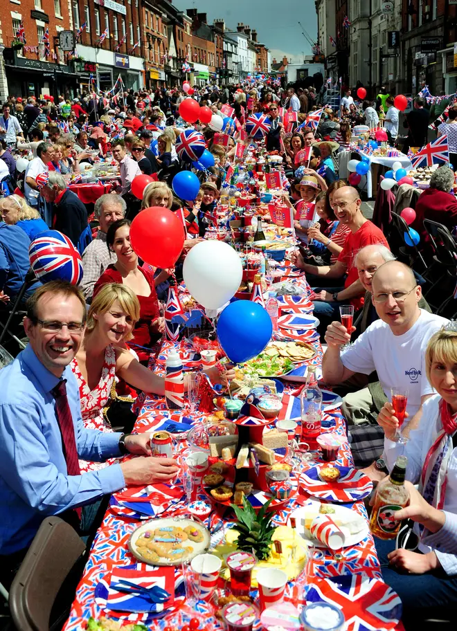 People across the UK will be throwing street parties on Sunday, June 5th in honour of the Queen's Platinum Jubilee