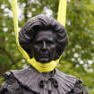 A statue of Baroness Margaret Thatcher has been unveiled in her home town of Lincolnshire