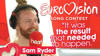 Sam Ryder was on Heart Breakfast today