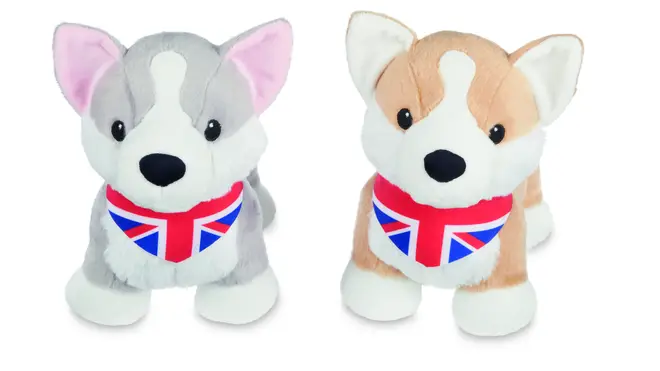 You will also be able to buy plush toys of the Queen's corgis