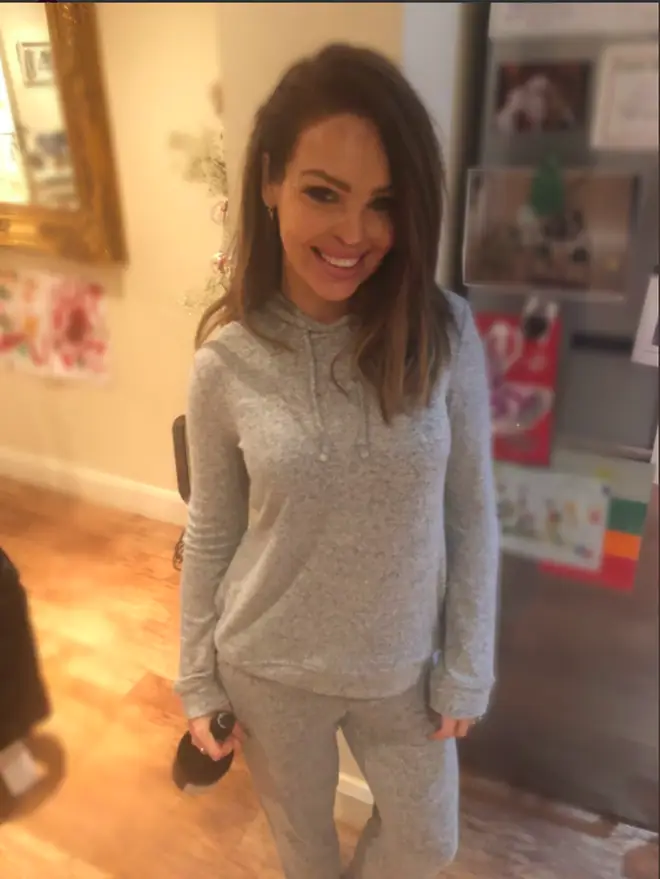 Katie Piper looks glam as she celebrates Christmas this year
