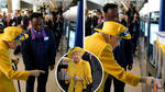 The Queen uses Oyster card for the first time as she opens Elizabeth Line
