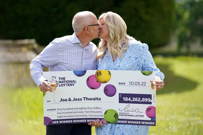 They have become the UK's biggest ever lottery winners