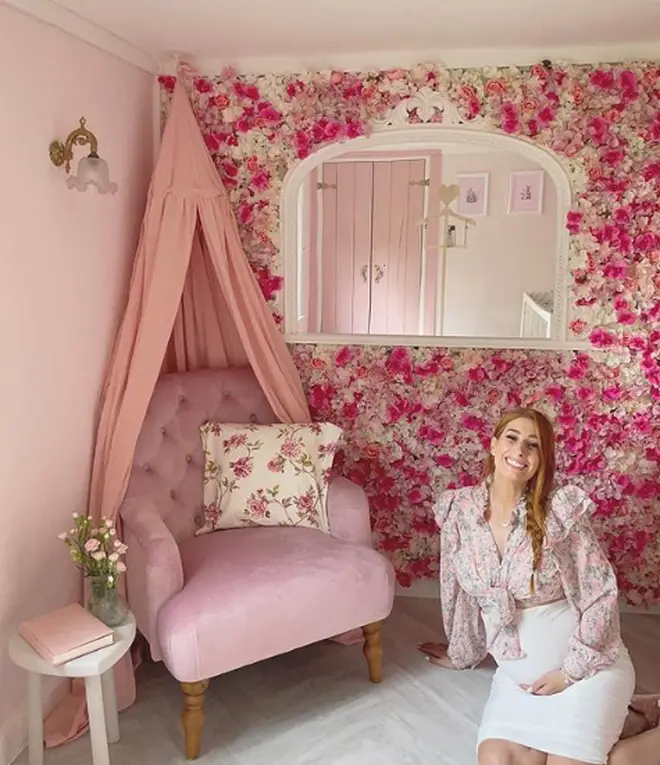 Stacey Solomon showed off Rose's nursery