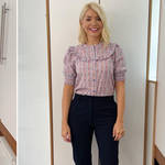 Holly Willoughby is wearing a shirt from Albaray