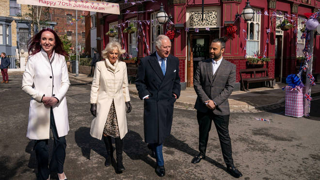 Charles and Camilla's episode of EastEnders airs in June