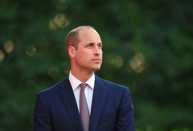 The portrait is inspired by this picture taken of the Duke of Cambridge in Jordan back in 2018