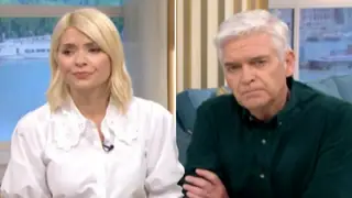 Holly Willoughby and Phillip Schofield were shocked on This Morning