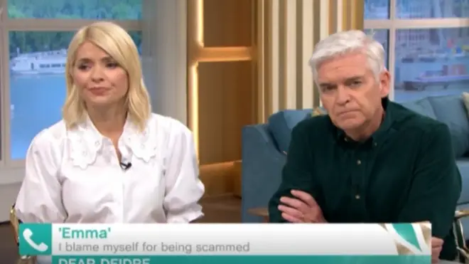 Holly and Phillip were left shocked on This Morning
