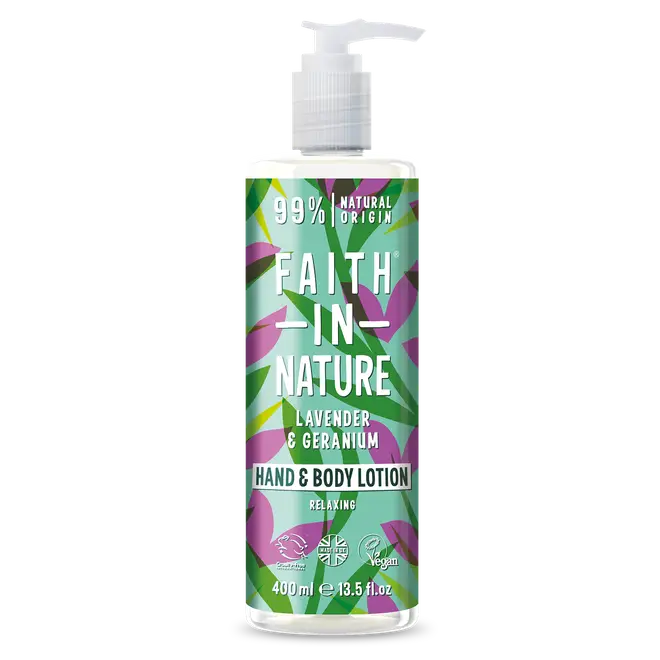 Faith In Nature hand and body lotion