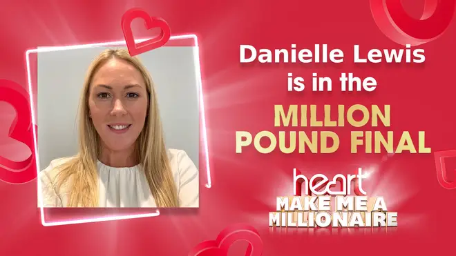 Danielle took her place in the Million Pound Final just hours before final!