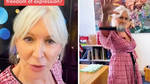 Nadine Dorries shared the clip with her 1,900 TikTok followers