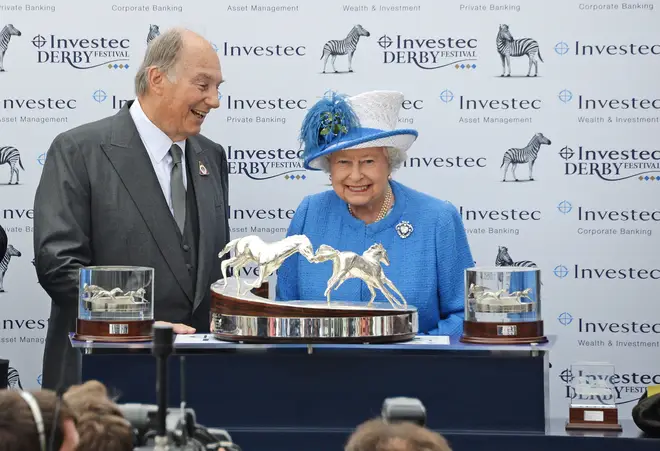 The Queen was originally going to be attending the Epsom Derby on Saturday