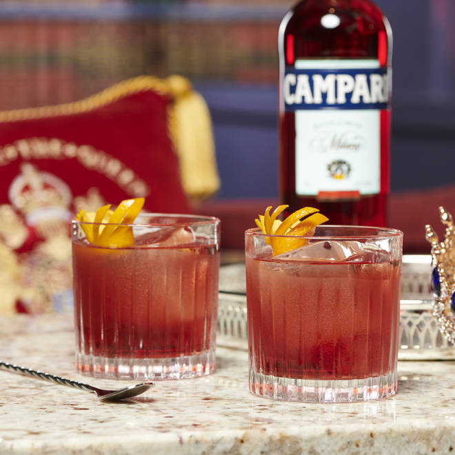 The Platinum Jubilee Negroni is the perfect tipple for the Bank Holiday