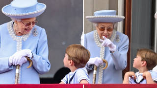 The Queen's sweet conversation with Prince Louis during Trooping the Colour revealed