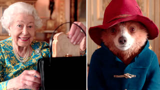 The Queen and Paddington Bear teamed up for a special sketch for the Platinum Party at the Palace