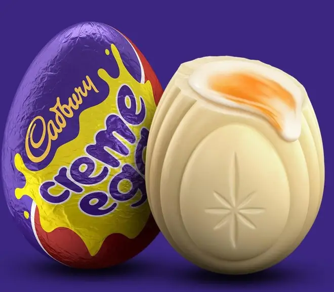 Cadbury’s white Creme Egg
