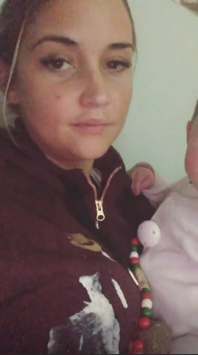 Jacqueline took things to the next level by sharing a video of her covered in baby sick
