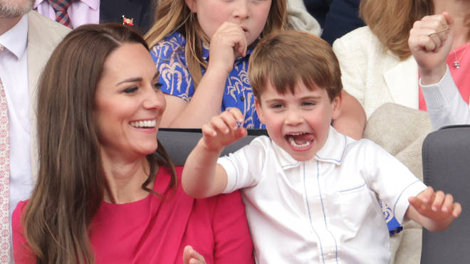 Kate Middleton allowed Prince Louis to have fun and be silly at the Platinum Pageant