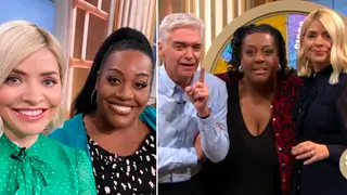 Alison Hammond has opened up about working with Holly and Phil