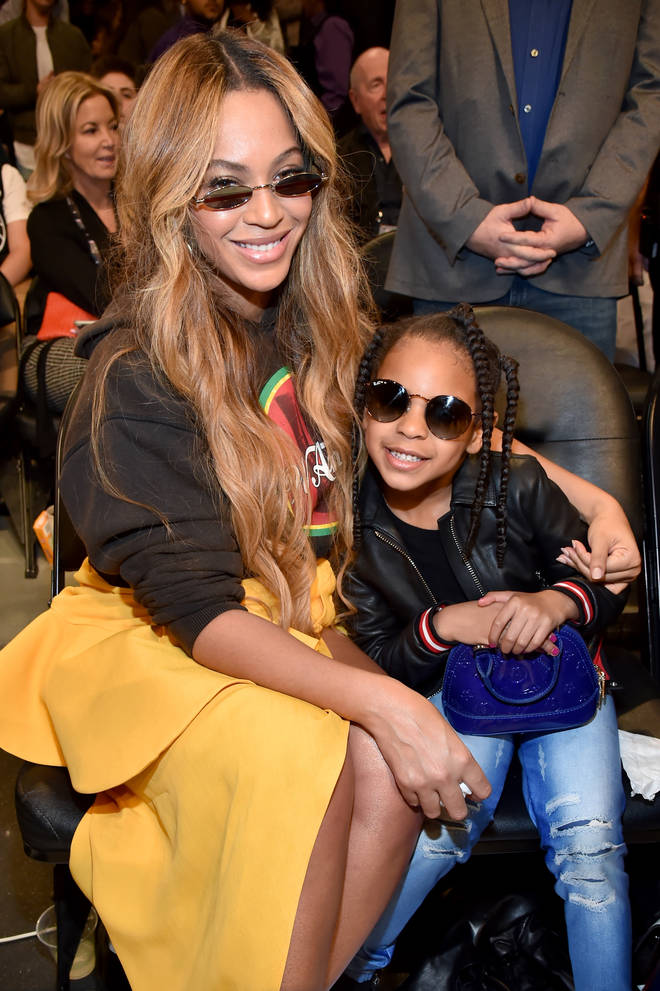 Beyoncé and Jay Z welcomed Blue Ivy back in January 2012