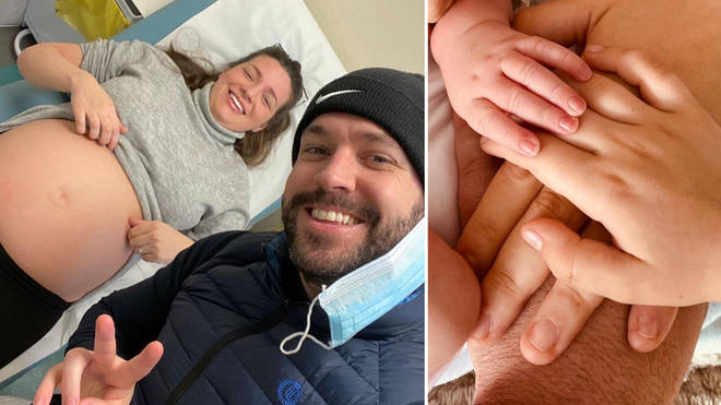 Shayne Ward has welcomed his second baby