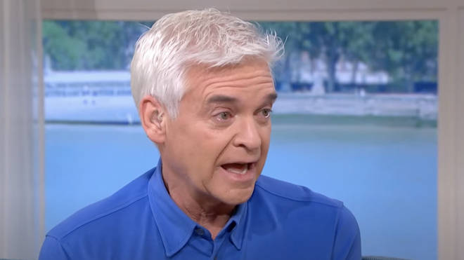 Phillip Schofield was visibly emotional during the interview