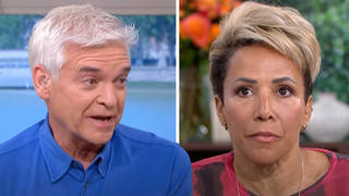 Dame Kelly Holmes and Phillip Schofield in tears as they discuss coming out journey