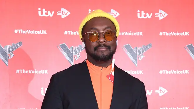 will.i.am attending the launch of The Voice 2019